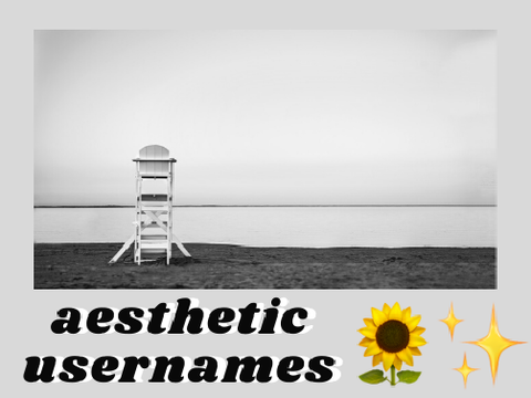 ☼ aesthetic usernames