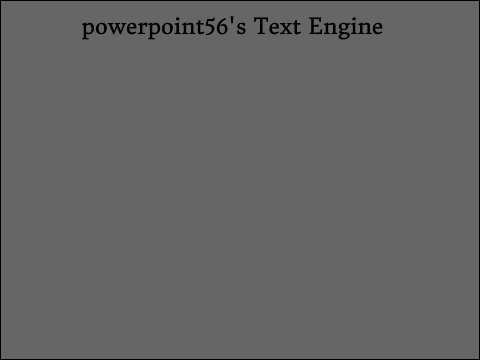 Text Engine