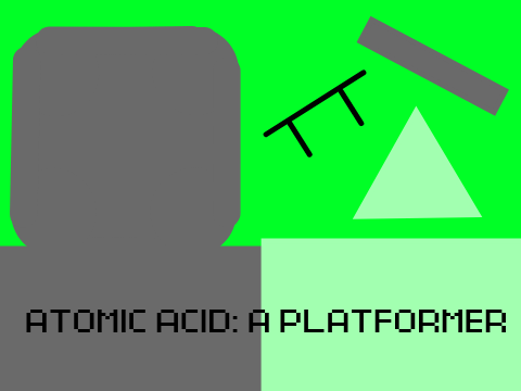 Atomic Acid: A Platformer