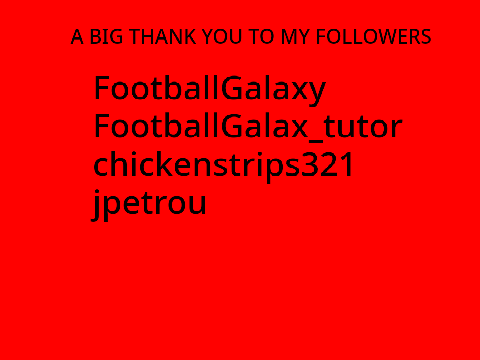 BIG THANKS