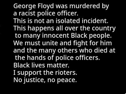 Justice For George Floyd