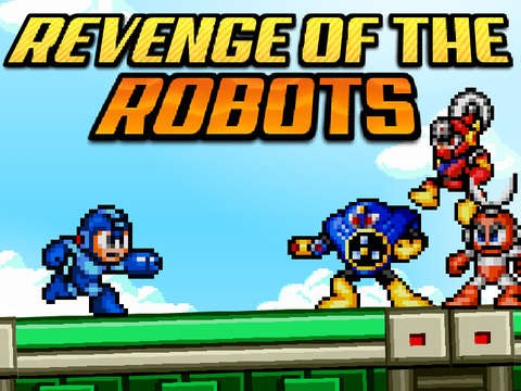 Mega Man - Revenge of the Robots    /// Scrolling Platformer #games