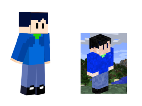A minecraft version of my oc