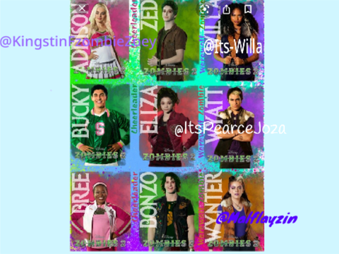Add yourself as a zombies 2 character  remix