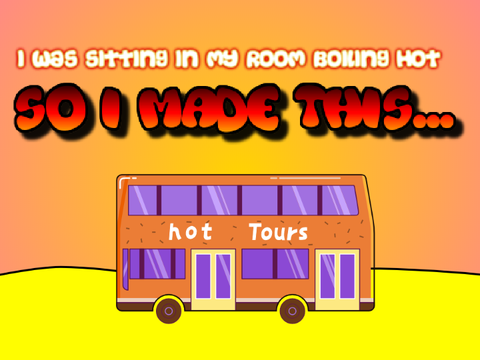 I was sitting in my room boiling hot so I made this...