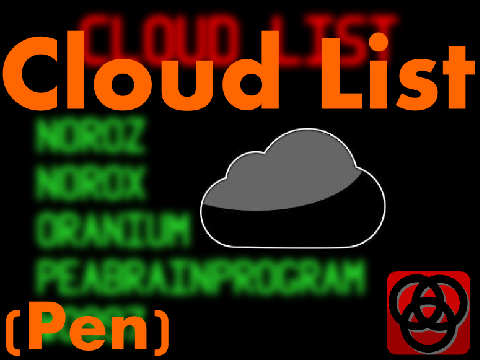 Cloud List (Pen)