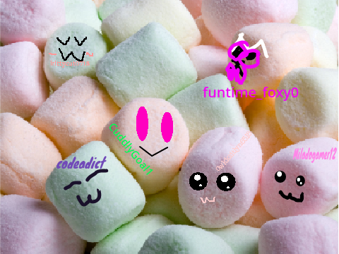 Add yourself as a marshmallow... remix remix remix remix remix