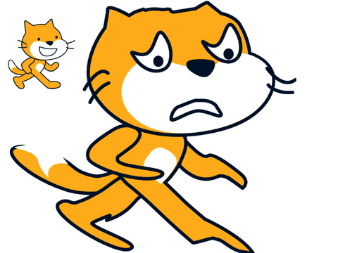 溶け出すキャット(素材)