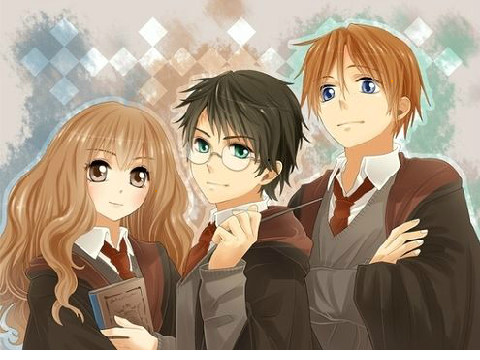 Talk to Harry Potter, Hermione Granger, and Ron Weasley remix