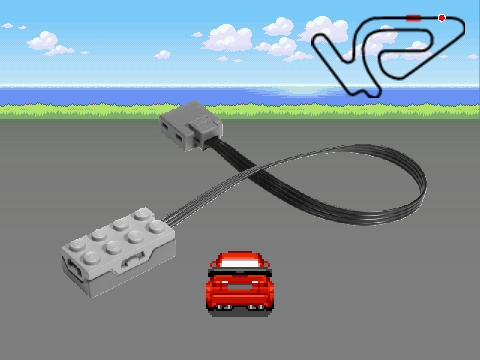 Retro Racing v0.8 lego wedo tilt sensor remix
