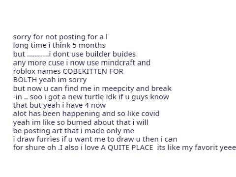 I am back
