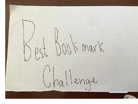Book mark challenge 
