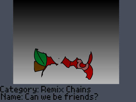 Can we be friends?