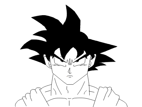 Goku Drawing