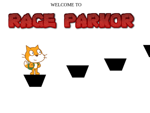 A cloud multiplayer scrolling platformer || RAGE parkour