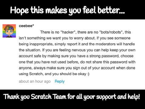Scratch is NOT being HACKED!!
