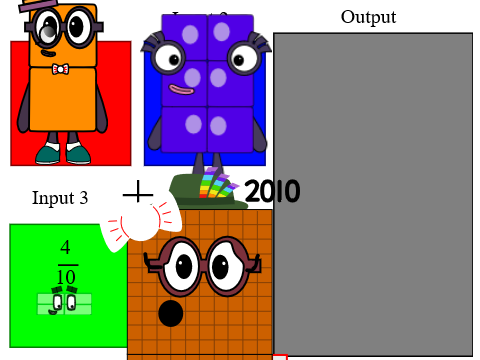 Put 2 to 8 Numberblocks and I will combine it. remix-2
