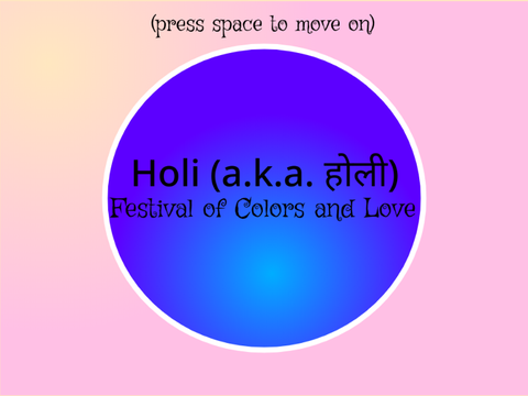 Holi Project