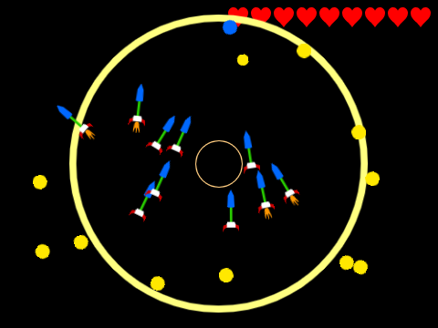 Neon Storm Ball Rocket Dodge