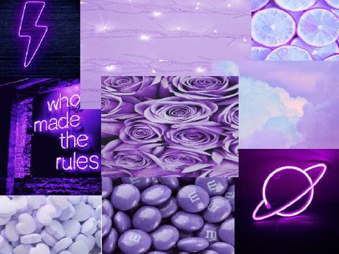 Purple Collage
