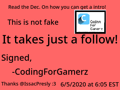 Free intros!