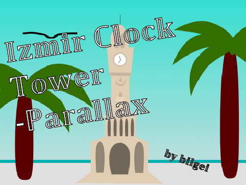 İzmir Clock Tower-Parallax