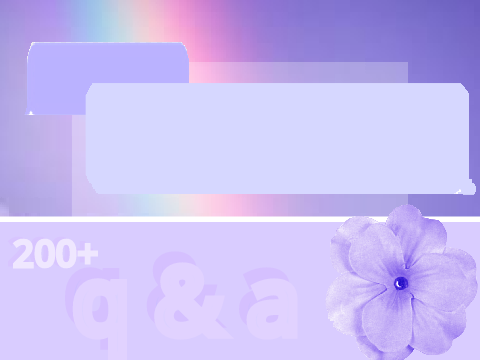 ✦ 200+ qn'a ˎˊ-