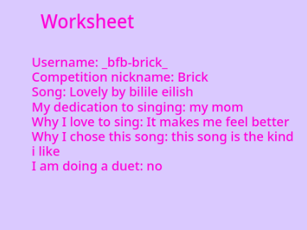 Singing Contest 2020 remix