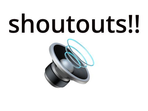 shoutouts