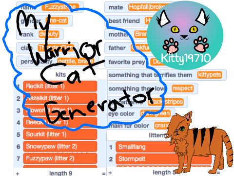 Warrior Cat Generator