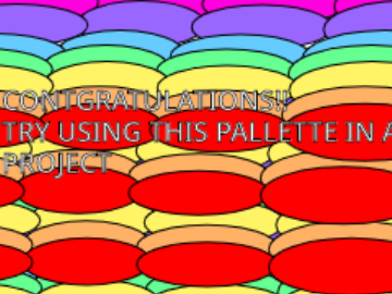 Color pallette chooser