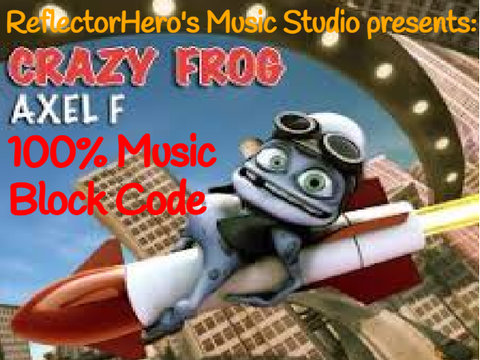 Axel F 100% Music Block Code (BUT THERE'S A BUG)