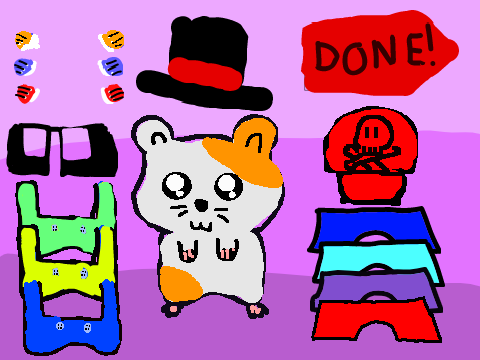 Dress Up The Hamster!