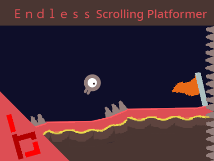 Ｅｎｄｌｅｓｓ Scrolling Platformer 