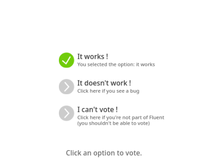 Cloud vote: please test !