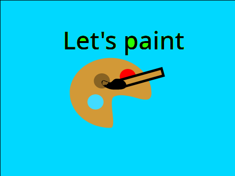 let's paint!