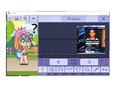 Ah yes, my favourite Gacha Life character. PLACEHOLDER.