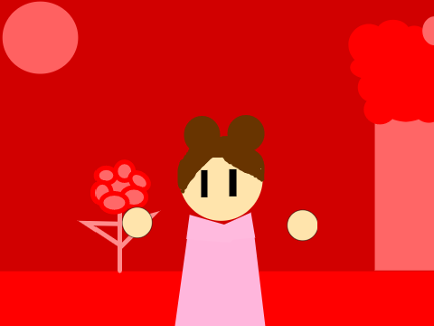 If Everything Was Red. Animation!