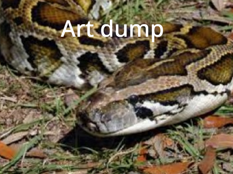unknown art dump by unknown person