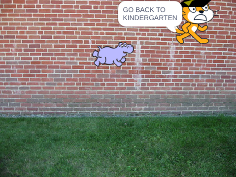 Brick Wall Graduation Game