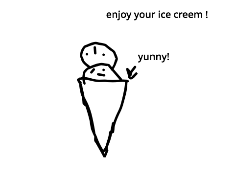 HOW DRAW ICE CREAM!