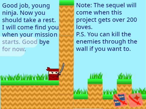 The Red Ninja || A platformer  