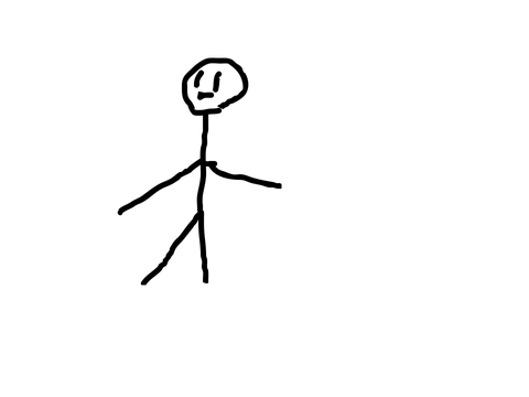 someone running 