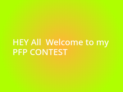 100 follower PFP contest (Closed)