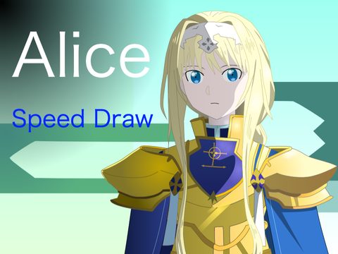 Alice Zuberg Speed Draw [SAO Alicization]