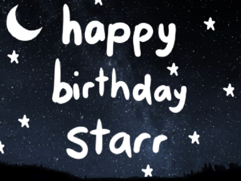 happy birthday starr