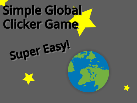 ☁ Simple Global Clicker Game ☁