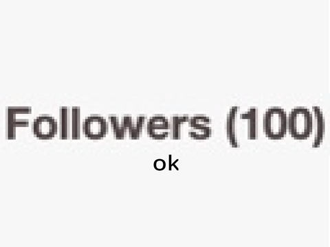100 Followers