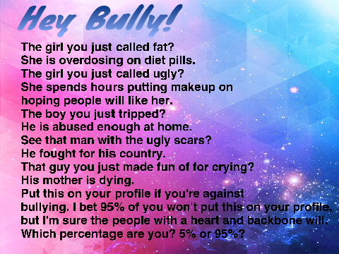 Hey bully! Basicly like 100 remixes! (Well done if you got this far!!)