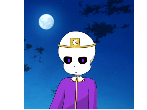お目目パチパチメア君